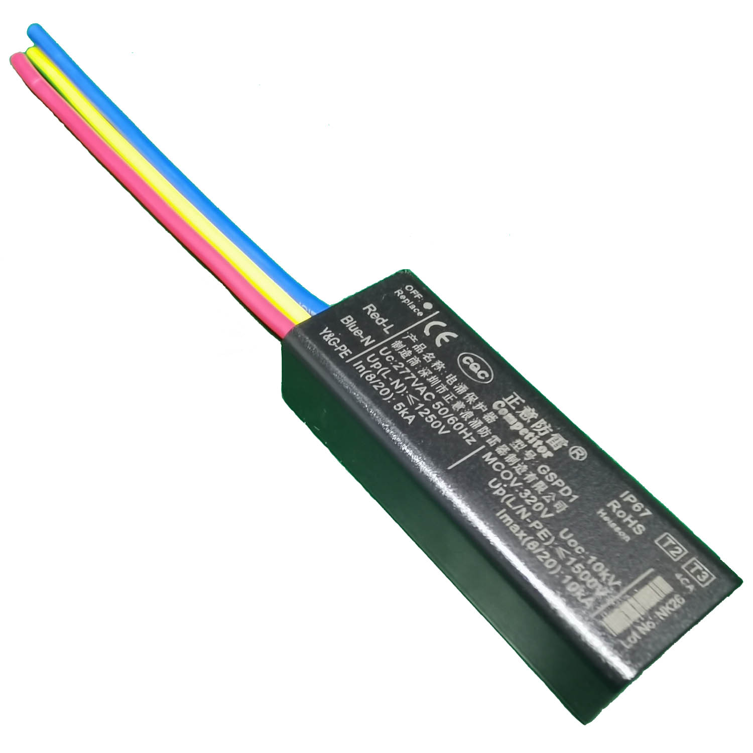 CQC條形浪涌保護器